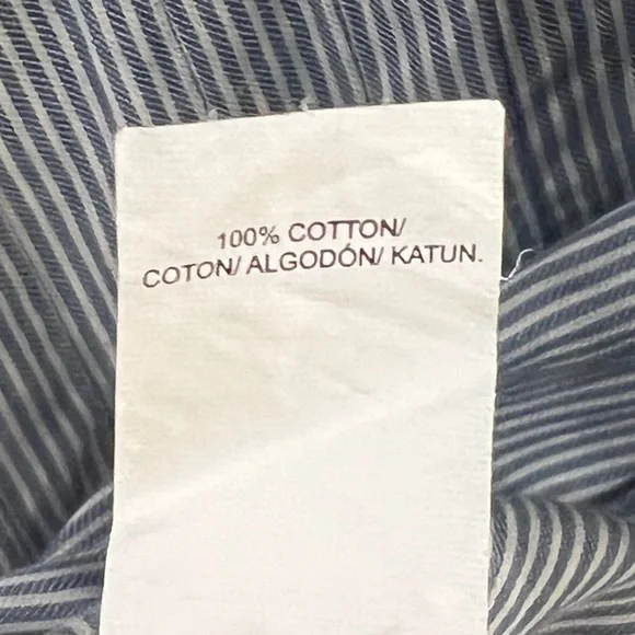 Lucky Brand Women’s 3/4 Sleeve Navy Patterned Blazer - Size M - Picture 6 of 7